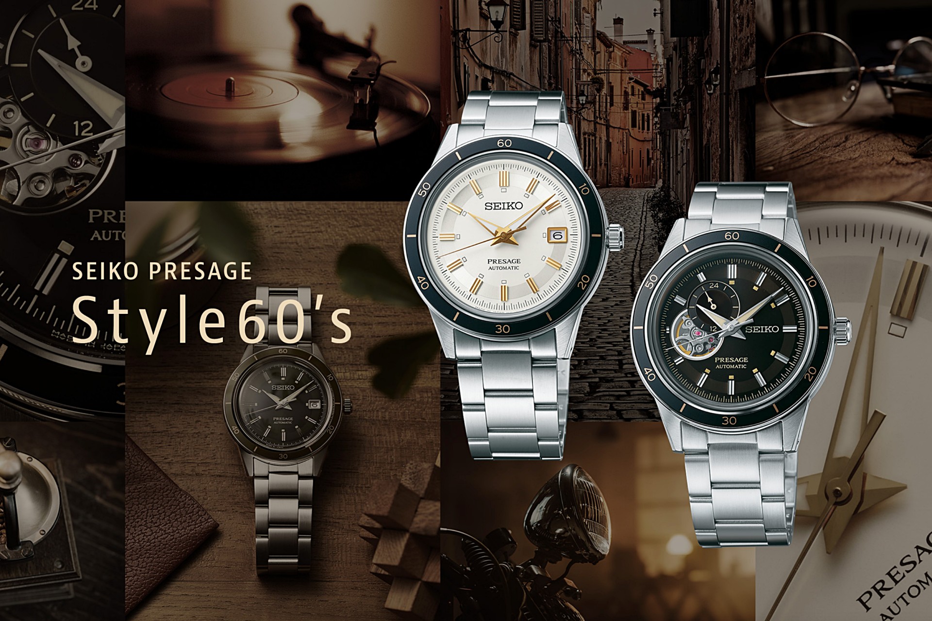 Seiko Presage Style 60's Collection คอลเลกชั่นสุดคลาสสิกจากนาฬิกาใน ...